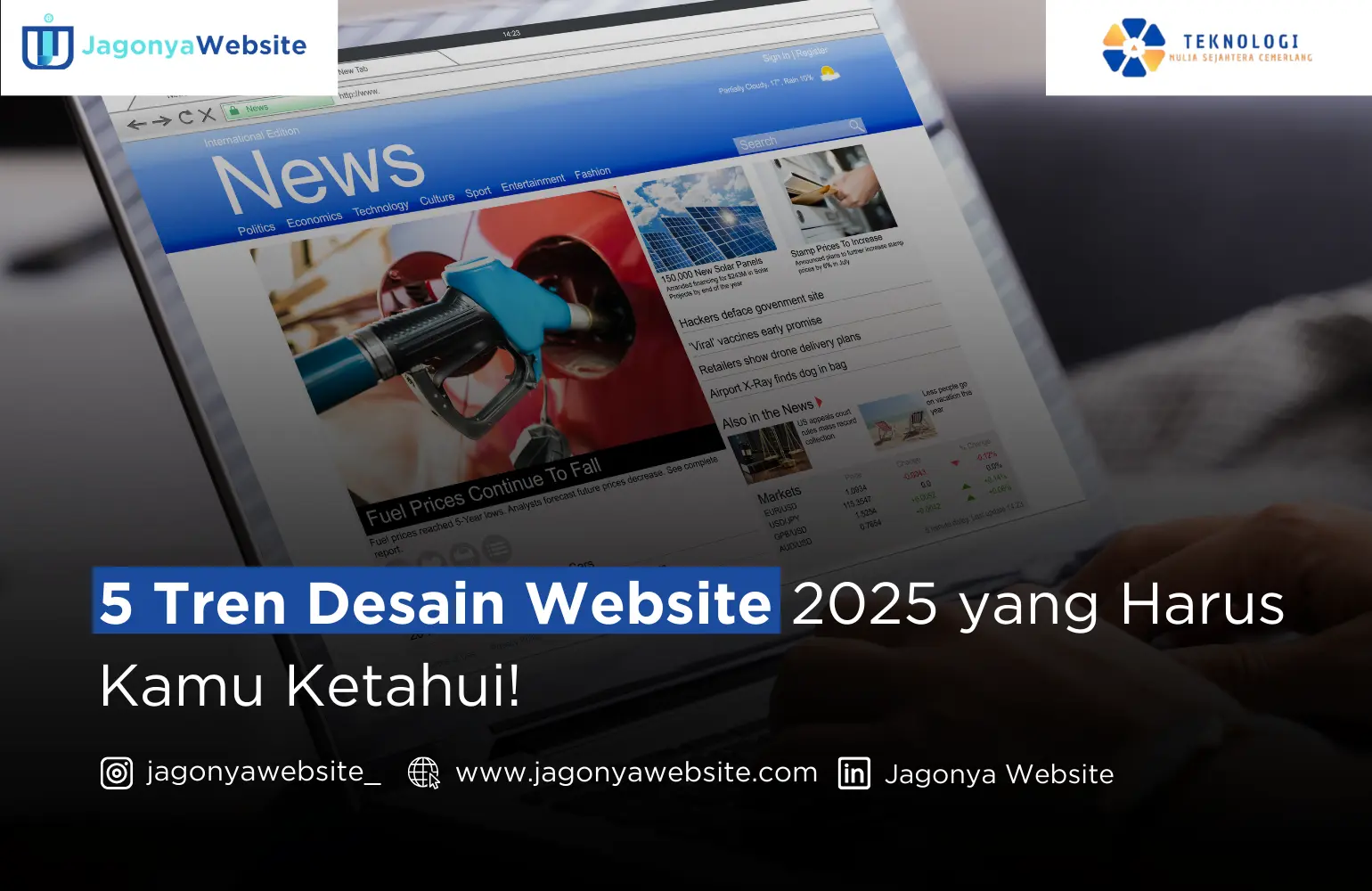 5 Tren Desain Website 2025 Yang Wajib Kamu Pahami 