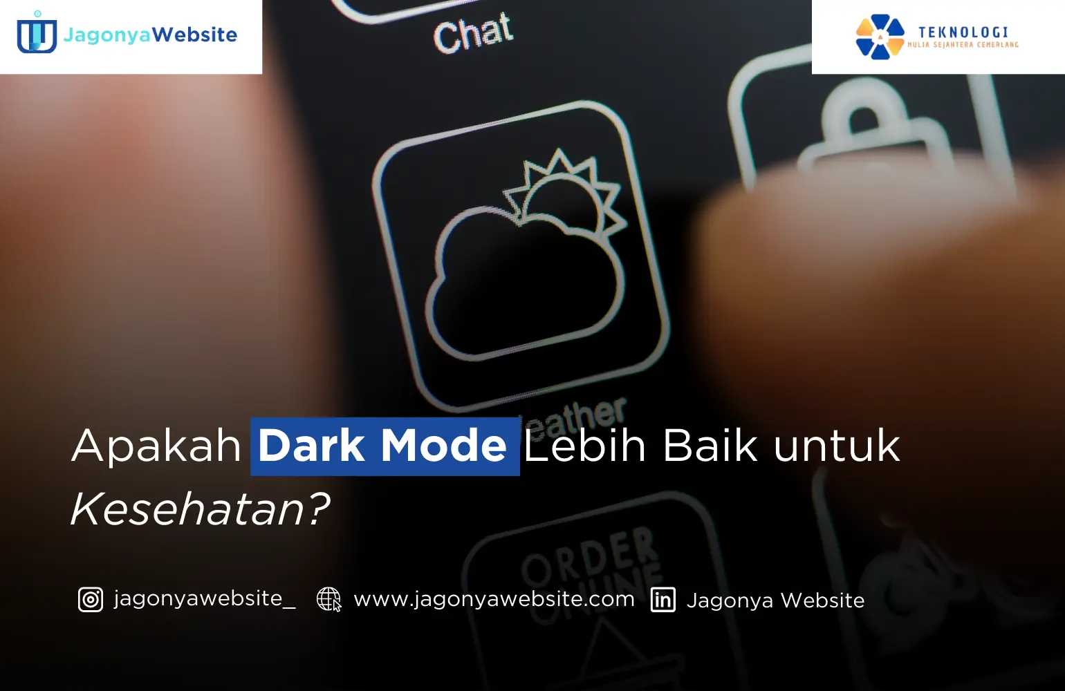 Apakah Dark Mode Lebih Baik untuk Kesehatan
