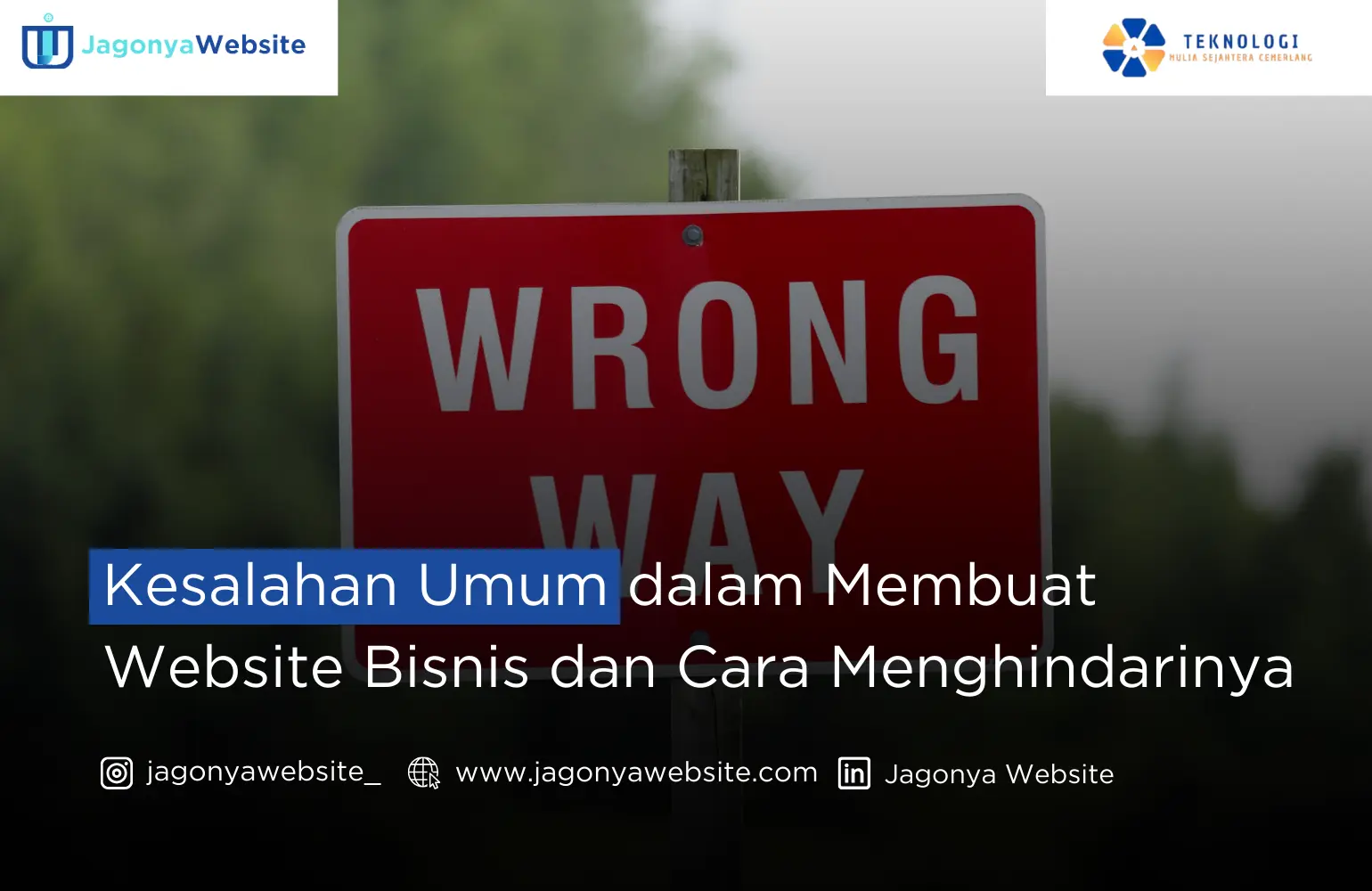 Kesalahan Umum dalam Membuat Website Bisnis